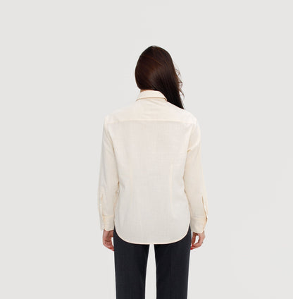 pure-cotton-shirt-in-light-colour-classical-style-slow-fashion-premium-quality-pearl-buttons-no-plastic