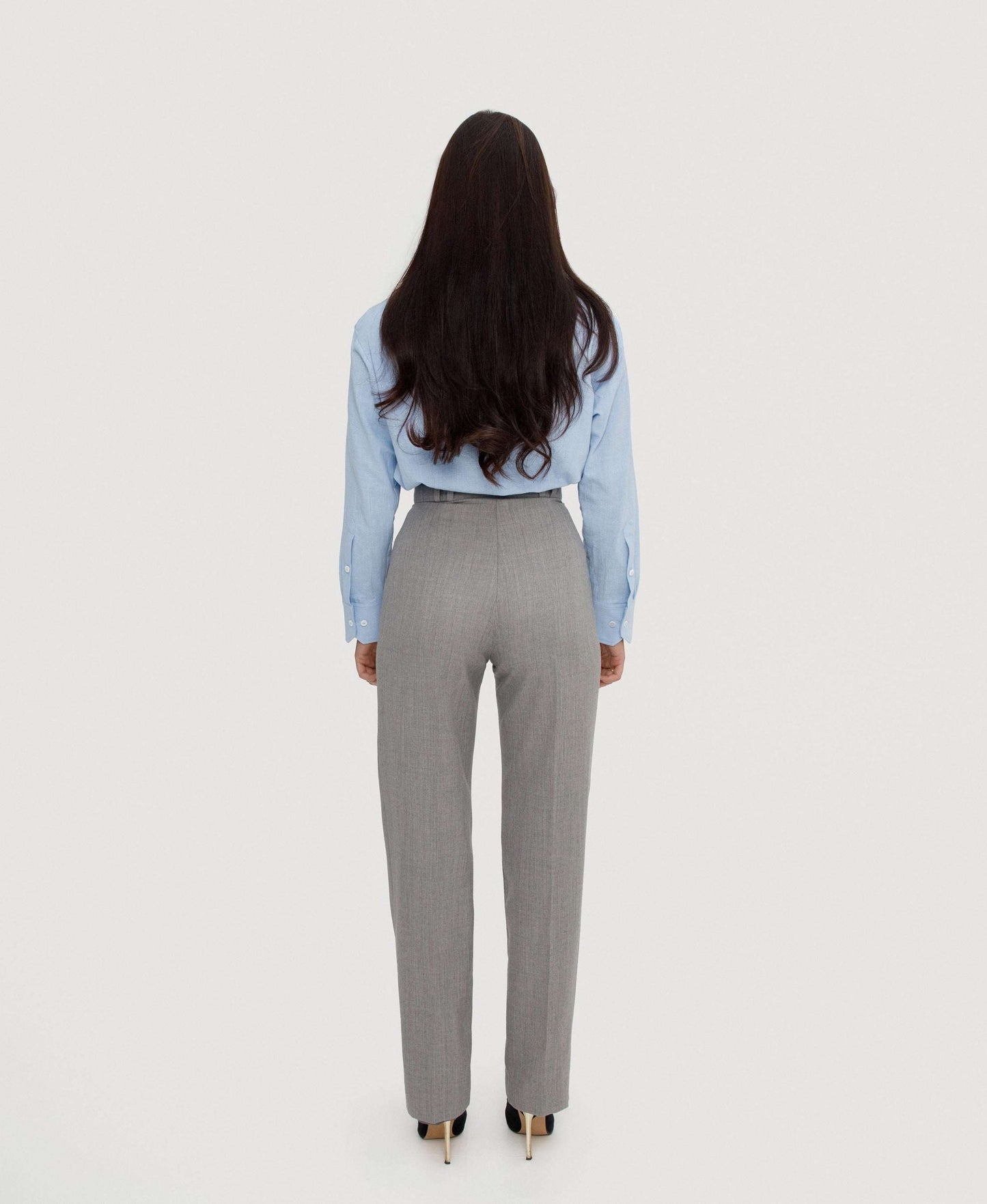 wool-straight-high-waisted-pants-in-grey-with-embroidered-logo-slow-fashion-premium-quality