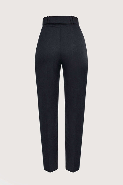 wool-straight-high-waisted-pants-in-grey-with-embroidered-logo-slow-fashion-premium-quality